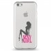 TPU0IPHONE5CSEXYGIRL - Coque souple pour Apple iPhone 5C avec impression Motifs Sexy Girl