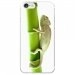TPU0IPHONE7CAMELEON - Coque souple pour Apple iPhone 7 avec impression Motifs caméleon sur un bamboo