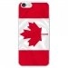 TPU0IPHONE7DRAPCANADA - Coque souple pour Apple iPhone 7 avec impression Motifs drapeau du Canada