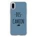 TPU0IPHONEXDISCAMIONBLEU - Coque souple pour Apple iPhone X avec impression Motifs Dis Camion bleu