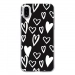 TPU0IPHONEXLOVE2 - Coque souple pour Apple iPhone X avec impression Motifs Love coeur 2
