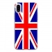 TPU0IPHONEXUNIONJACK - Coque souple pour Apple iPhone X avec impression Motifs Union Jack