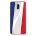 TPU0LENNY5DRAPFRANCE - Coque souple pour Wiko Lenny 5 avec impression Motifs drapeau de la France