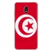 TPU0LENNY5DRAPTUNISIE - Coque souple pour Wiko Lenny 5 avec impression Motifs drapeau de la Tunisie