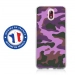 TPU0NOKIA31MILITAIREROSE - Coque souple pour Nokia 3-1 avec impression Motifs Camouflage militaire rose