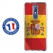 TPU0NOKIA51DRAPESPAGNE - Coque souple pour Nokia 5-1 avec impression Motifs drapeau de l'Espagne