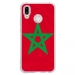 TPU0P20LITEDRAPMAROC - Coque souple pour Huawei P20 Lite avec impression Motifs drapeau du Maroc