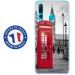 TPU0PSMART19CABINEUK - Coque souple pour Huawei P Smart (2019) avec impression Motifs cabine téléphonique UK rouge