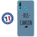 TPU0PSMART19DISCAMIONBLEU - Coque souple pour Huawei P Smart (2019) avec impression Motifs Dis Camion bleu