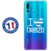TPU0PSMART19DRAPBREIZH - Coque souple pour Huawei P Smart (2019) avec impression Motifs drapeau Breton I Love Breizh