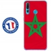 TPU0PSMART19DRAPMAROC - Coque souple pour Huawei P Smart (2019) avec impression Motifs drapeau du Maroc