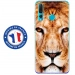 TPU0PSMART19LION - Coque souple pour Huawei P Smart (2019) avec impression Motifs tête de lion