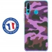 TPU0PSMART19MILITAIREROSE - Coque souple pour Huawei P Smart (2019) avec impression Motifs Camouflage militaire rose
