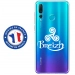 TPU0PSMART19TRISKEL - Coque souple pour Huawei P Smart (2019) avec impression Motifs Triskel Celte blanc