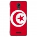 TPU0TOMMY2DRAPTUNISIE - Coque souple pour Wiko Tommy 2 avec impression Motifs drapeau de la Tunisie