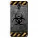 TPU0TOMMY2RADIOACTIF - Coque souple pour Wiko Tommy 2 avec impression Motifs radioactif