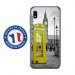 TPU0TPU0A10CABINEUKJAUNE - Coque souple pour Samsung Galaxy A10 avec impression Motifs cabine téléphonique UK jaune