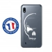 TPU0TPU0A10CRANE - Coque souple pour Samsung Galaxy A10 avec impression Motifs crâne blanc