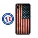 TPU0TPU0A10DRAPUSAVINTAGE - Coque souple pour Samsung Galaxy A10 avec impression Motifs drapeau USA vintage