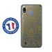 TPU0TPU0A10MANDALAGOLD - Coque souple pour Samsung Galaxy A10 avec impression Motifs Mandala gold