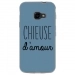 TPU0XCOVER4CHIEUSEBLEU - Coque souple pour Samsung Galaxy XCover 4 avec impression Motifs Chieuse d'Amour bleu
