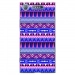 TPU0XPERIAXZ1AZTEQUEBLEUVIO - Coque souple pour Sony Xperia XZ1 avec impression Motifs aztèque bleu et violet