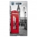 TPU0XPERIAXZ1CABINEUK - Coque souple pour Sony Xperia XZ1 avec impression Motifs cabine téléphonique UK rouge