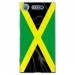 TPU0XPERIAXZ1DRAPJAMAIQUE - Coque souple pour Sony Xperia XZ1 avec impression Motifs drapeau de la Jamaïque