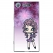 TPU0XPERIAXZ1MANGAVIOLETTA - Coque souple pour Sony Xperia XZ1 avec impression Motifs manga fille violetta