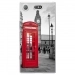 TPU0XZ1COMPCABINEUK - Coque souple pour Sony Xperia XZ1 Compact avec impression Motifs cabine téléphonique UK rouge