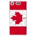 TPU0XZ1COMPDRAPCANADA - Coque souple pour Sony Xperia XZ1 Compact avec impression Motifs drapeau du Canada