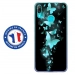 TPU0Y62019PAPILLONSBLEUS - Coque souple pour Huawei Y6 (2019) avec impression Motifs papillons bleus