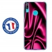TPU0Y72019SOIEROSE - Coque souple pour Huawei Y7 (2019) avec impression Motifs soie drapée rose