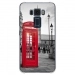 TPU0ZE520KLCABINEUK - Coque souple pour Asus Zenfone 3 ZE520KL avec impression Motifs cabine téléphonique UK rouge