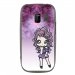 TPU1ASHA302MANGAVIOLETTA - Coque souple pour Nokia Asha 302 avec impression Motifs manga fille violetta