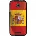 TPU1DES510DRAPESPAGNE - Coque souple pour HTC Desire 510 avec impression Motifs drapeau de l'Espagne