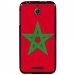 TPU1DES510DRAPMAROC - Coque souple pour HTC Desire 510 avec impression Motifs drapeau du Maroc
