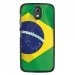 TPU1DES526DRAPBRESIL - Coque souple pour HTC Desire 526 avec impression Motifs drapeau du Brésil