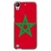 TPU1DES530DRAPMAROC - Coque souple pour HTC Desire 530 avec impression Motifs drapeau du Maroc