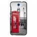 TPU1DES620CABINEUK - Coque souple pour HTC Desire 620 avec impression Motifs cabine téléphonique UK rouge