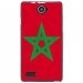 TPU1DIVE30DRAPMAROC - Coque souple pour Orange Dive 30 avec impression Motifs drapeau du Maroc