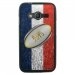 TPU1G318BALLONFRANCE - Coque Souple en gel pour Samsung Galaxy Trend 2 Lite avec impression ballon de rugby et drapeau de l