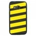 TPU1G318BANDESJAUNES - Coque Souple en gel pour Samsung Galaxy Trend 2 Lite avec impression bandes jaunes