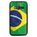 TPU1G318DRAPBRESIL - Coque Souple en gel pour Samsung Galaxy Trend 2 Lite avec impression drapeau du Brésil