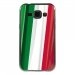 TPU1GALJ1DRAPITALIE - Coque souple pour Samsung Galaxy J1 SM-J100F avec impression Motifs drapeau de l'Italie