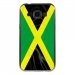 TPU1GALJ1DRAPJAMAIQUE - Coque souple pour Samsung Galaxy J1 SM-J100F avec impression Motifs drapeau de la Jamaïque