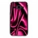 TPU1GALJ1SOIEROSE - Coque souple pour Samsung Galaxy J1 SM-J100F avec impression Motifs soie drapée rose