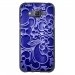 TPU1GALJ5ARABESQUEBLEU - Coque Souple en gel pour Samsung Galaxy J5 avec impression Motifs arabesque bleu