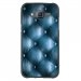 TPU1GALJ5CAPITONBLEU - Coque Souple en gel pour Samsung Galaxy J5 avec impression Motifs effet capitonné bleu
