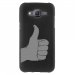 TPU1GALJ5MAINPOUCE - Coque Souple en gel pour Samsung Galaxy J5 avec impression Motifs pouce levé